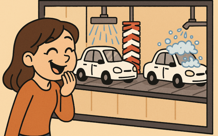 Little White Car