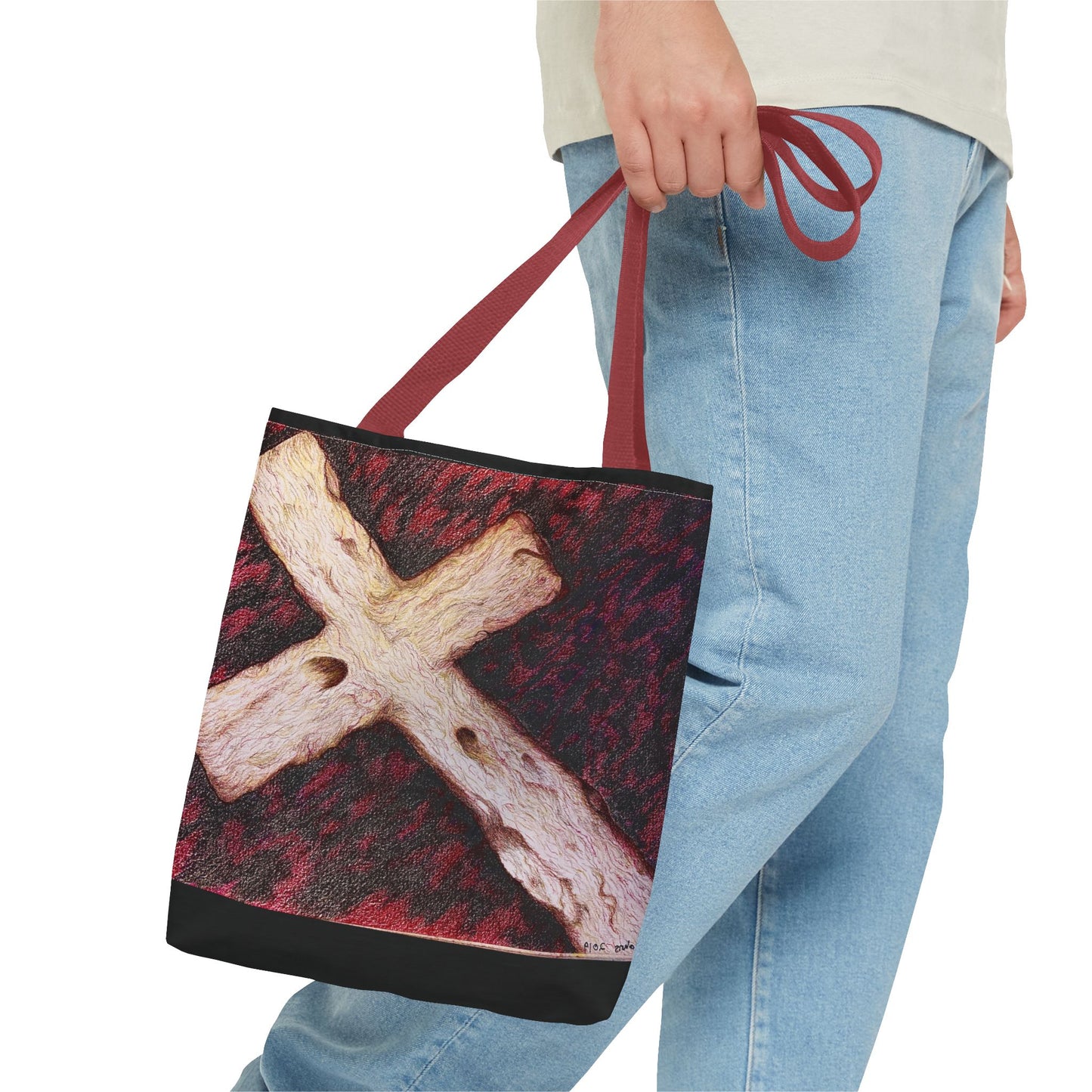 Handy Tote Bag (AOP) Sizes For All Stuff