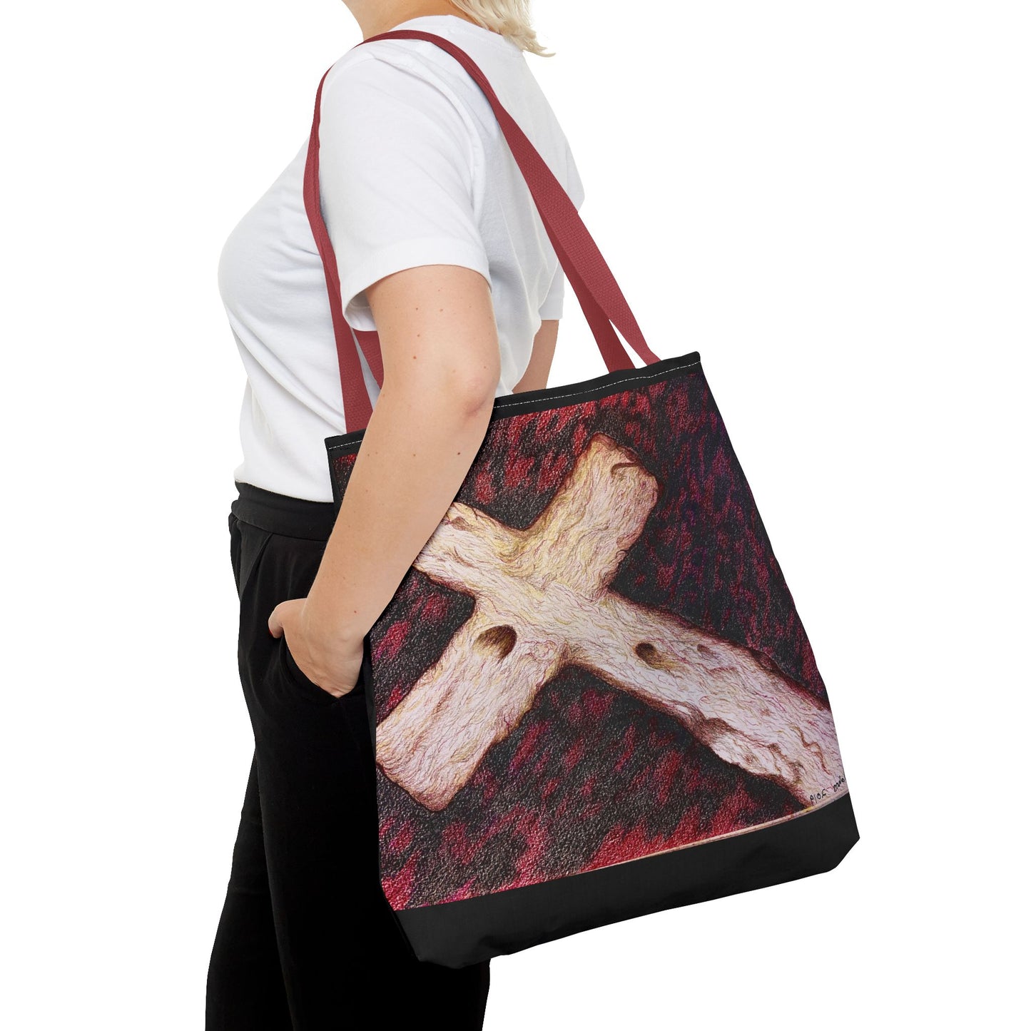 Handy Tote Bag (AOP) Sizes For All Stuff
