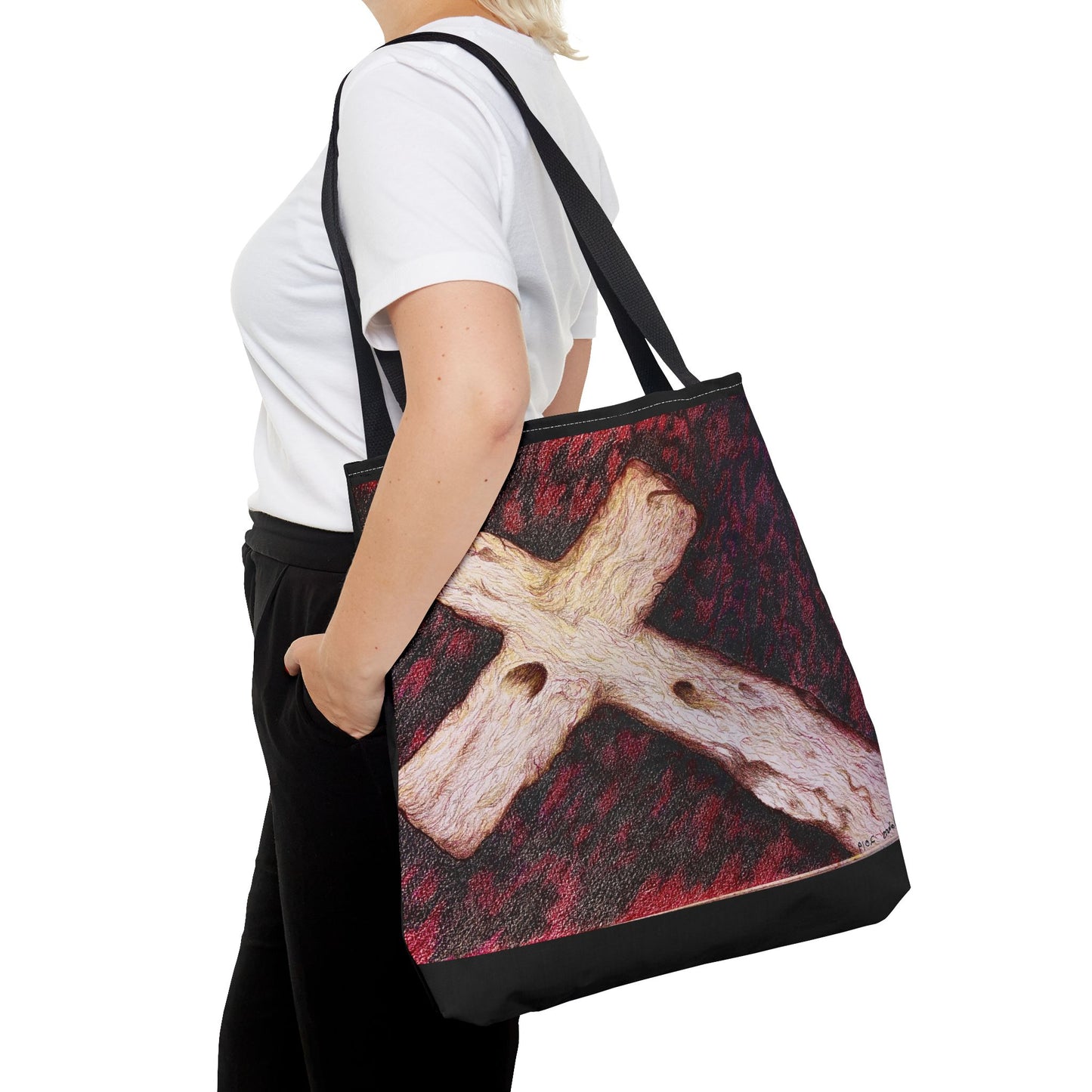 Handy Tote Bag (AOP) Sizes For All Stuff