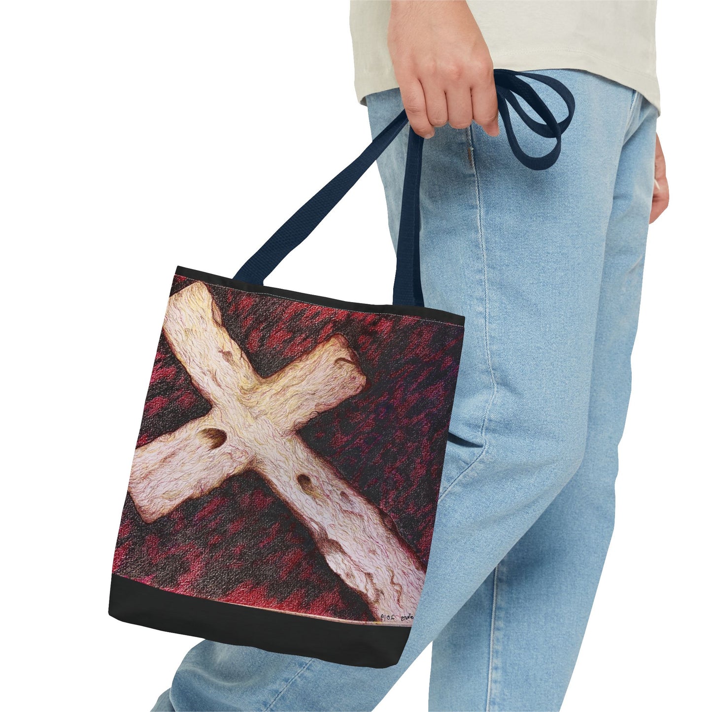 Handy Tote Bag (AOP) Sizes For All Stuff