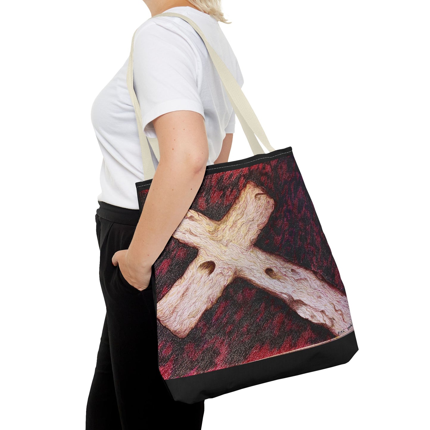 Handy Tote Bag (AOP) Sizes For All Stuff