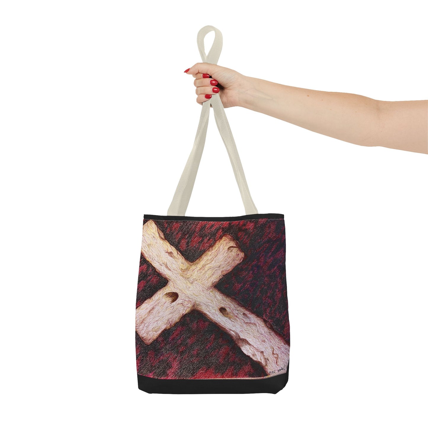 Handy Tote Bag (AOP) Sizes For All Stuff