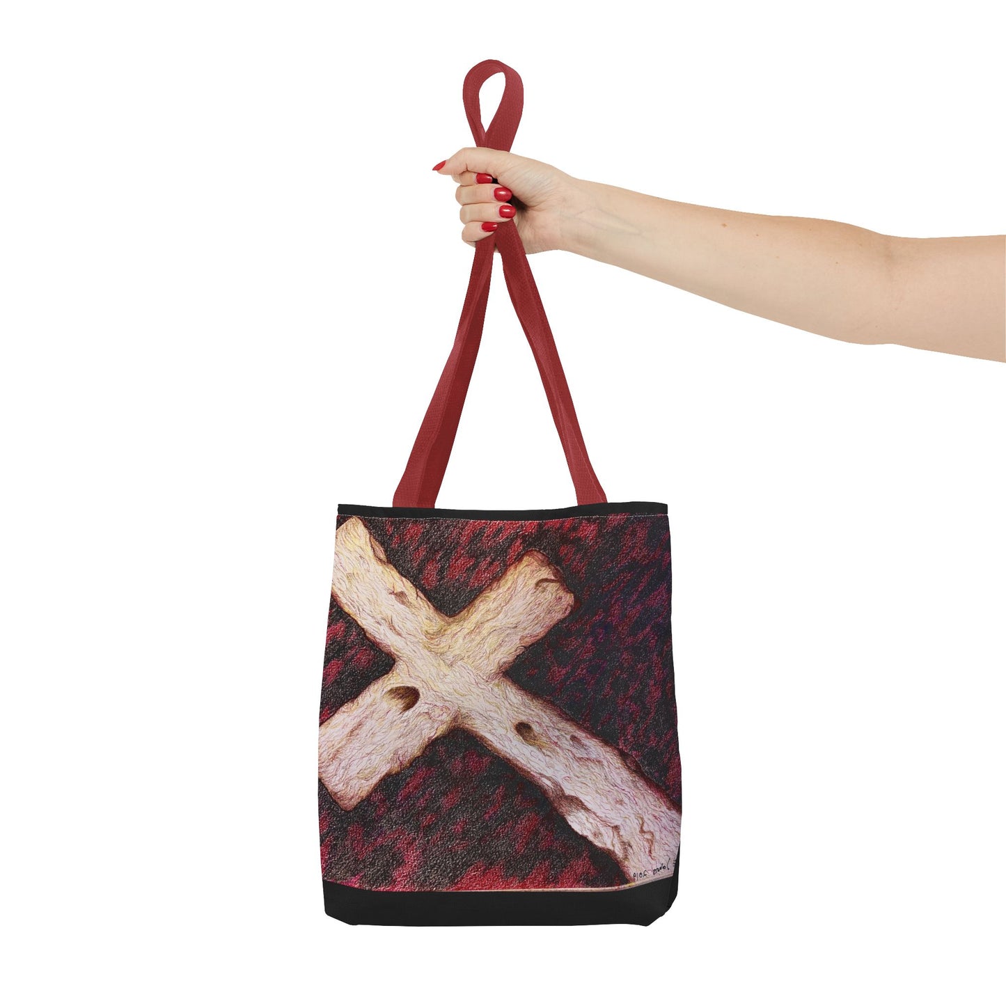 Handy Tote Bag (AOP) Sizes For All Stuff