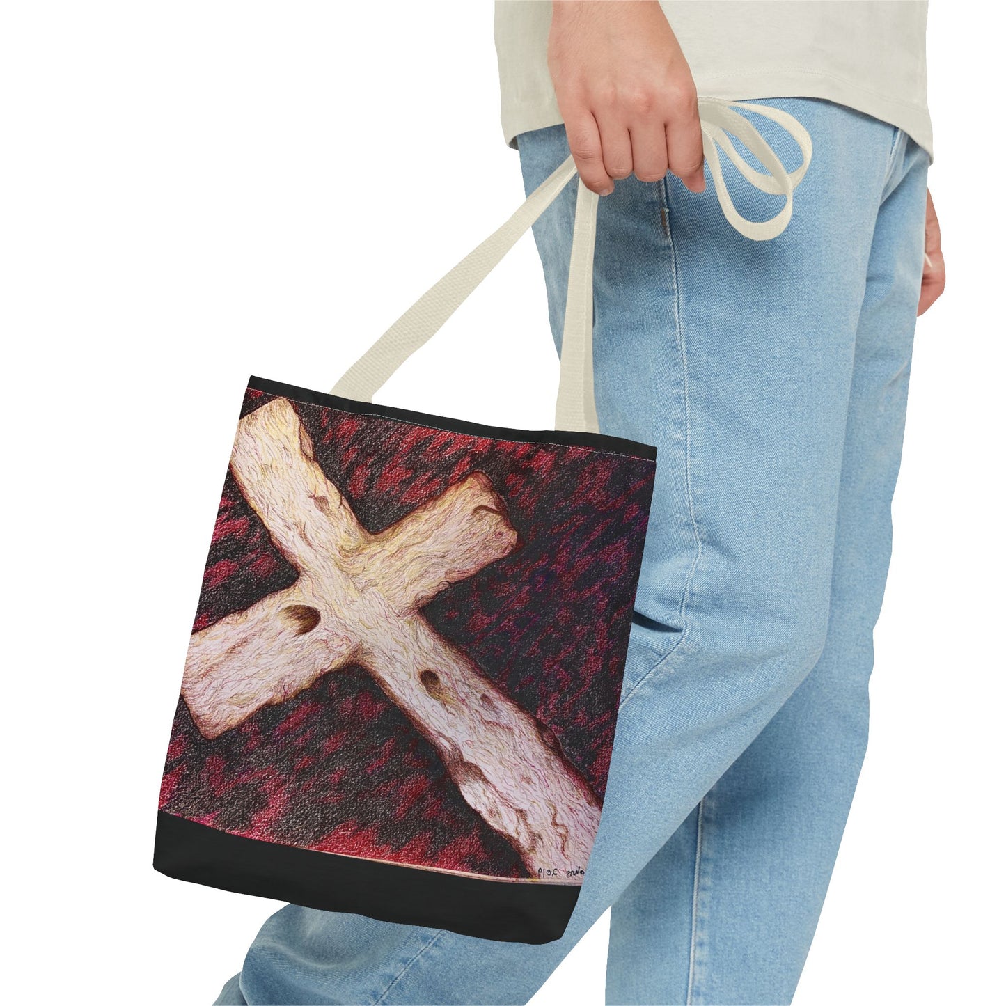Handy Tote Bag (AOP) Sizes For All Stuff
